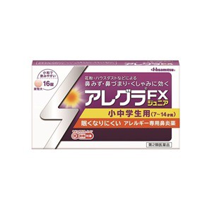 【第2類医薬品】【久光製薬】 アレグラFXジュニア 16錠  ※セルフメディケーション税制対象品