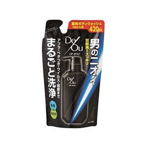 【ロート製薬】 デ・オウ 薬用クレンジングウォッシュ つめかえ用 420mL (医薬部外品) 【日用品】