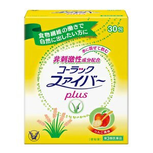 【第3類医薬品】【大正製薬】 コーラック ファイバーplus 30包入 