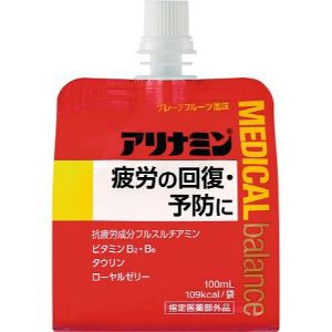 【アリナミン製薬】 アリナミンメディカルバランス グレープフルーツ風味（100ml） 【指定医薬部外品】