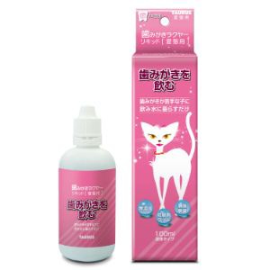 「トーラス」　歯みがきラクヤーリキッド愛猫用　１００ｍｌ