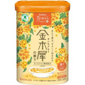 「バスクリン」　バスクリン花ゆらら金木犀の香り　600ｇ