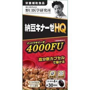 【野口医学研究所】 納豆キナーゼHQ 【健康食品】