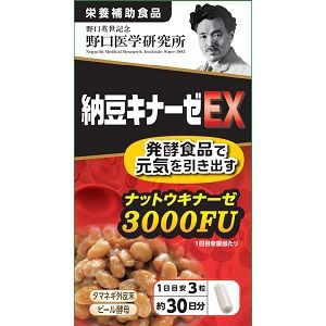【野口医学研究所】 納豆キナーゼEX 【健康食品】