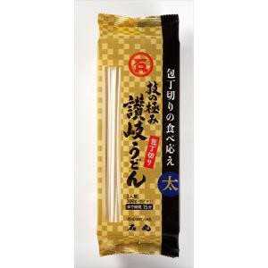 「石丸製麺」　技の極み讃岐うどん包丁切り　300g×12個セット　