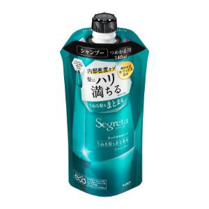 「花王」　セグレタ　シャンプー　うねる髪もまとまる　つめかえ用　340ml