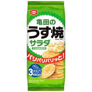 「亀田製菓」　亀田のうす焼サラダ　80ｇ×12個セット　