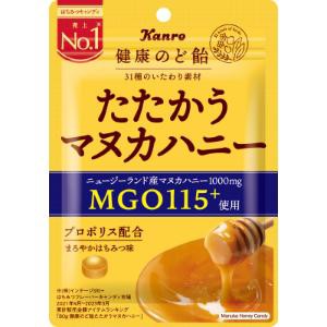 「カンロ」　健康のど飴たたかうマヌカハニー　80G×6袋セット　