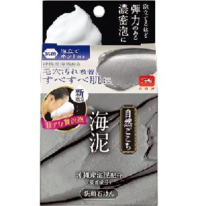 【牛乳石鹸】 自然ごこち 沖縄海泥 洗顔石けん 80g 【化粧品】