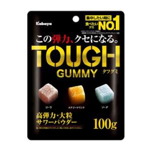 「カバヤ食品」　タフグミ　100ｇ×6個セット　