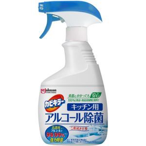 「ジョンソン」　カビキラーアルコール除菌キッチン用　本体　４００ｍｌ