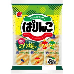 「三幸製菓」　ぱりんこのり塩味　32枚×12個セット　
