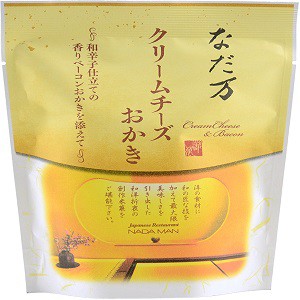 「三真」　なだ万クリームチーズおかき　50g×12個セット　