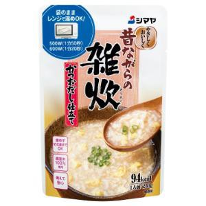 「シマヤ」　昔ながらの雑炊　かつおだし　230ｇ×10個セット　