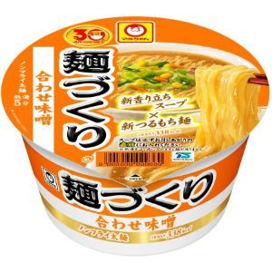 「東洋水産」　マルちゃん　麺づくり　合わせ味噌　104g×12個セット　