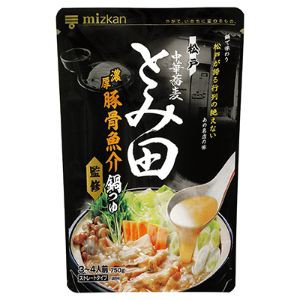 「ミツカン」　ミツカン　中華蕎麦とみ田監修　濃厚豚骨魚介鍋つゆ　750g