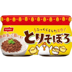 「ニッスイ」　とりそぼろ　52g×2個パック×12個セット　