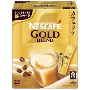 「ネスレ日本」　ネスカフェ ゴールドブレンド スティックコーヒー　22p