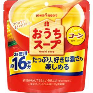 「ポッカサッポロ」　おうちスープ　コーン　192g×12個セット　