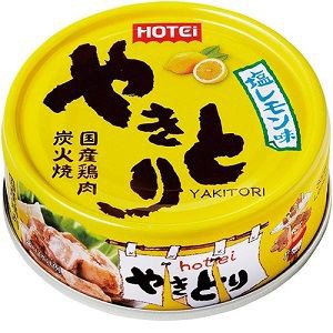 「ホテイフーズ」　やきとり塩レモン味　70ｇ　24缶セット　　　　　　　　　　　