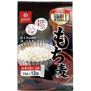 【（株）はくばく】はくばく もち麦ごはん 50gX12【フード・飲料】