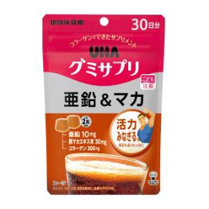 「UHA味覚糖」　UHAグミサプリ 亜鉛＆マカ　30日分　60粒