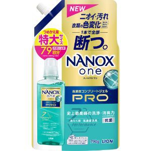 「ライオン」　ＮＡＮＯＸ　ｏｎｅ　ＰＲＯ　つめかえ用特大　　790g