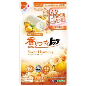 「ライオン」　香りつづくトップＳｗｅｅｔＨａｒｍｏｎｙ　つめかえ用　500g