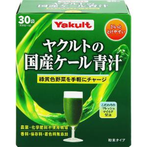 【ヤクルトヘルスフーズ】 ヤクルトの国産ケール青汁 4g×30袋入 【健康食品】