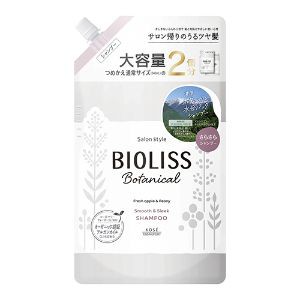 「コーセーコスメポート」　サロンスタイル　ビオリス　ボタニカル　シャンプー　スムース＆スリーク　つめかえ大容量　680mL