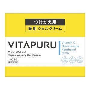 「コーセーコスメポート」　ビタプル　リペアアクアリージェルクリーム　つけかえ用　90g