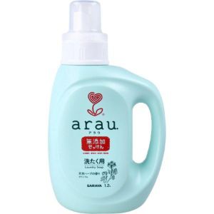 「サラヤ」　アラウ洗濯用せっけん　本体　ゼラニウム　１２００ｍｌ