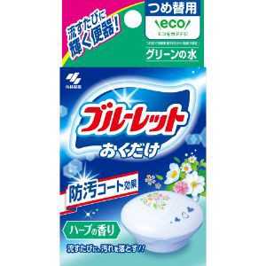 「小林製薬」　ブルーレットおくだけつめ替用ハーブ　２５Ｇ