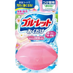 「小林製薬」　液体ブルーレットおくだけつけ替用　洗いたて柔軟剤の香り　70ML