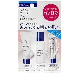 「第一三共ヘルスケア」　トランシーノ薬用スキンケアシリーズトライアルセットa　7日分【医薬部外品】