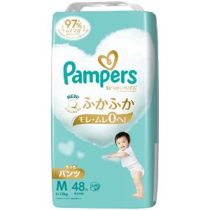 「Ｐ＆Ｇジャパン」　パンパース　肌へのいちばんパンツ　スーパージャンボ　Ｍ　たっち　６−１２ｋｇ　４８枚