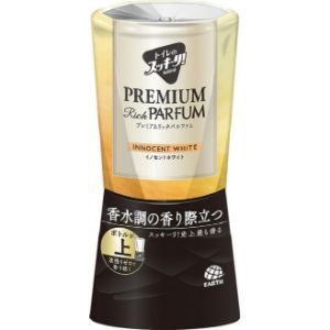 【アース製薬】 トイレのスッキーリ！ Sukki-ri！ プレミアムリッチパルファム イノセントホワイト(400ml) 【日用品】