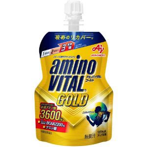 【味の素】 味の素 アミノＶ　ＧＯＬＤゼリードリンク　１３５ｇ 【健康食品】