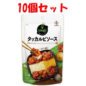 【CJ FOODS JAPAN】 bibigo タッカルビソース 150g×10個セット 【フード・飲料】