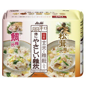 【アサヒ】 リセットボディ 体にやさしい鯛&松茸雑炊 5食入 【健康食品】