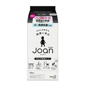 -【花王】 クイックル Joan (ジョアン) 除菌シート  つめかえ用 70枚入 【日用品】