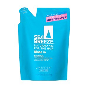 【資生堂】 シーブリーズ (SEA BREEZE) シーブリーズ　リンスインシャンプー A つめかえ用 400mL 【日用品】