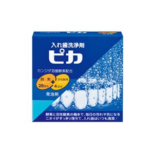 【ロート製薬】 入れ歯洗浄剤 ピカ 28錠4包 【日用品】