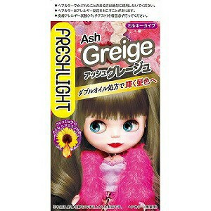 【ヘンケルジャパン】 フレッシュライト ミルキーヘアカラー アッシュグレージュ 1セット (医薬部外品) 【日用品】