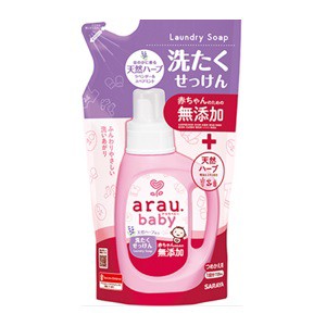  【サラヤ】 arau.(アラウ)ベビー 洗たくせっけん つめかえ用 720mL 【日用品】