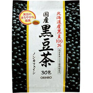【オリヒロ】 国産黒豆茶100% 6g×30包入 【健康食品】