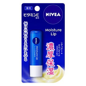 【花王】 ニベア モイスチャーリップ ビタミンE 3.9g (医薬部外品) 【化粧品】