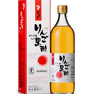 【坂元醸造】 天寿りんご黒酢 700ml (特定保健用食品) 【健康食品】