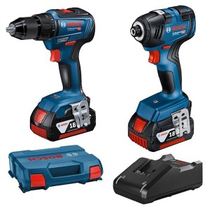 即日出荷 ボッシュ BOSCH 18V インパクトドライバー＋振動ドライバードリルコンボセット GDR18V200GSBN