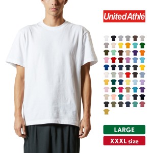Tシャツ メンズ レディース 大きいサイズ 半袖 無地 UnitedAthle（ユナイテッドアスレ） ハイクオリティーTシャツ 5001-01